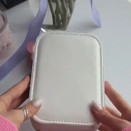 Mini Makeup Vanity with LED Mirror