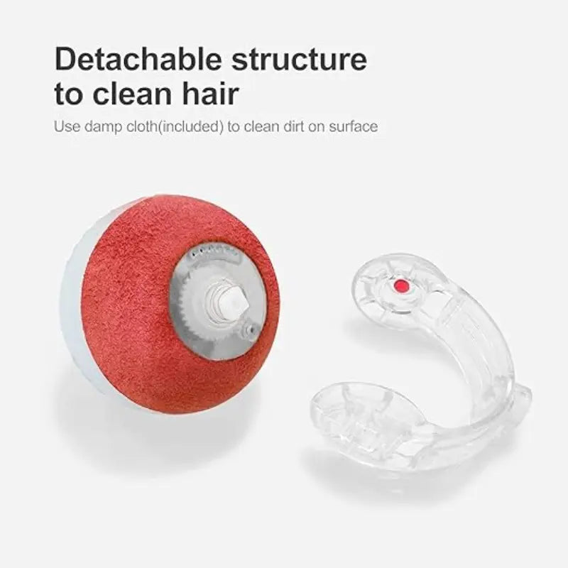 FurPlay™ Automatic Rolling Pet Toy - Rechargeable | Non-Toxic | Long Playtime