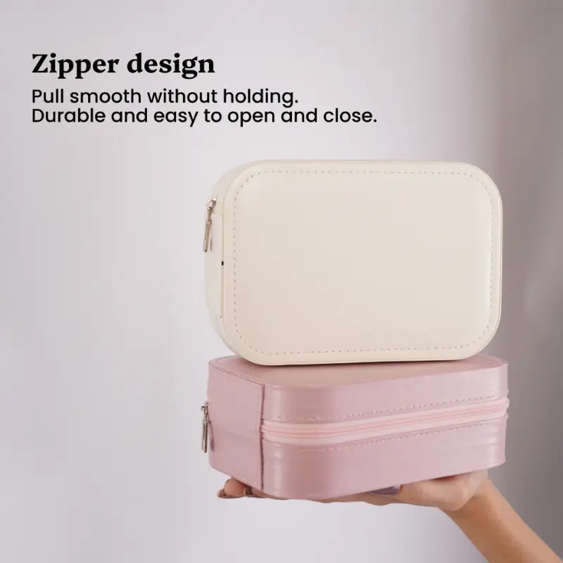 Mini Makeup Vanity with LED Mirror