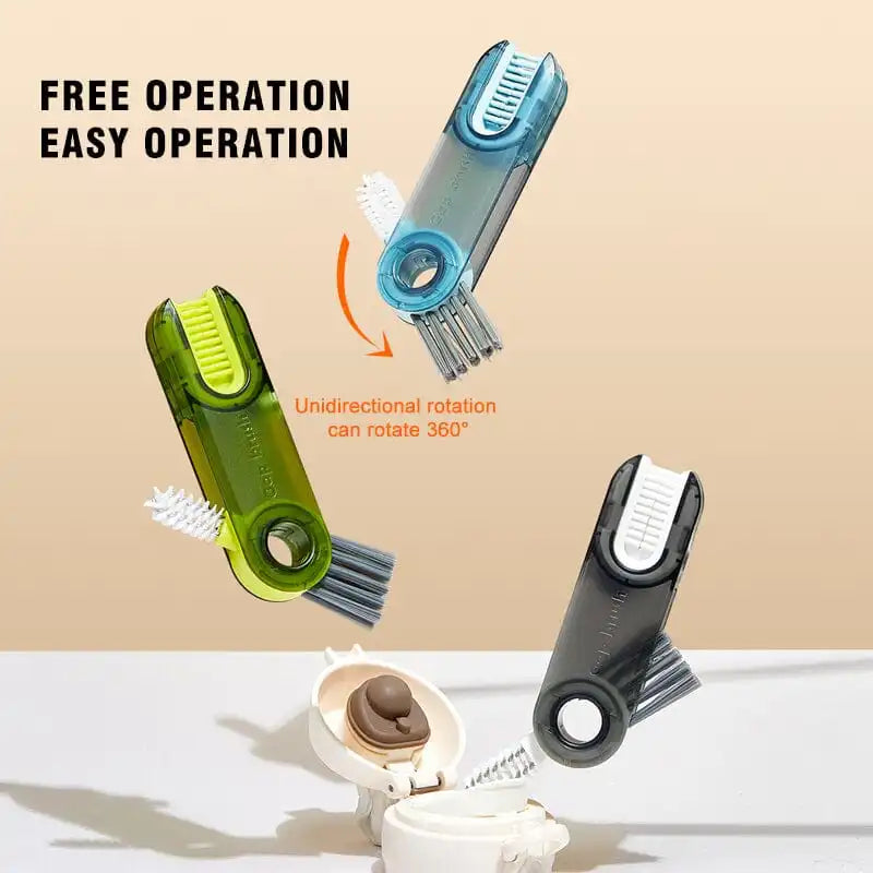 FlexiClean™ 3-in-1 Cleaning Brush