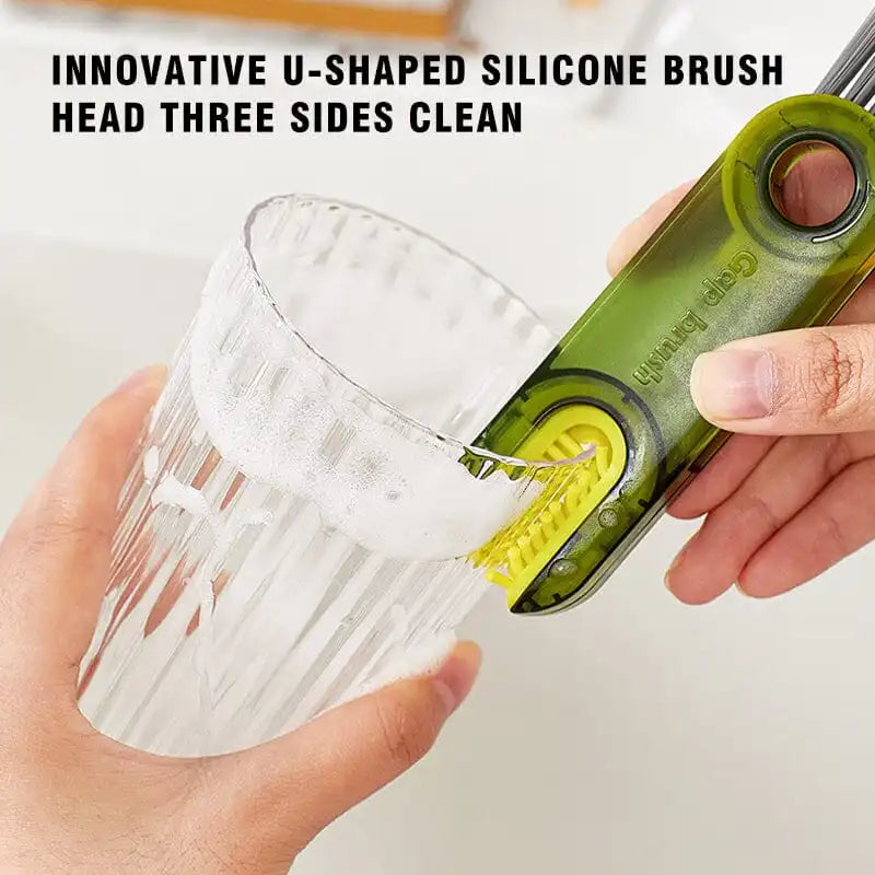 FlexiClean™ 3-in-1 Cleaning Brush