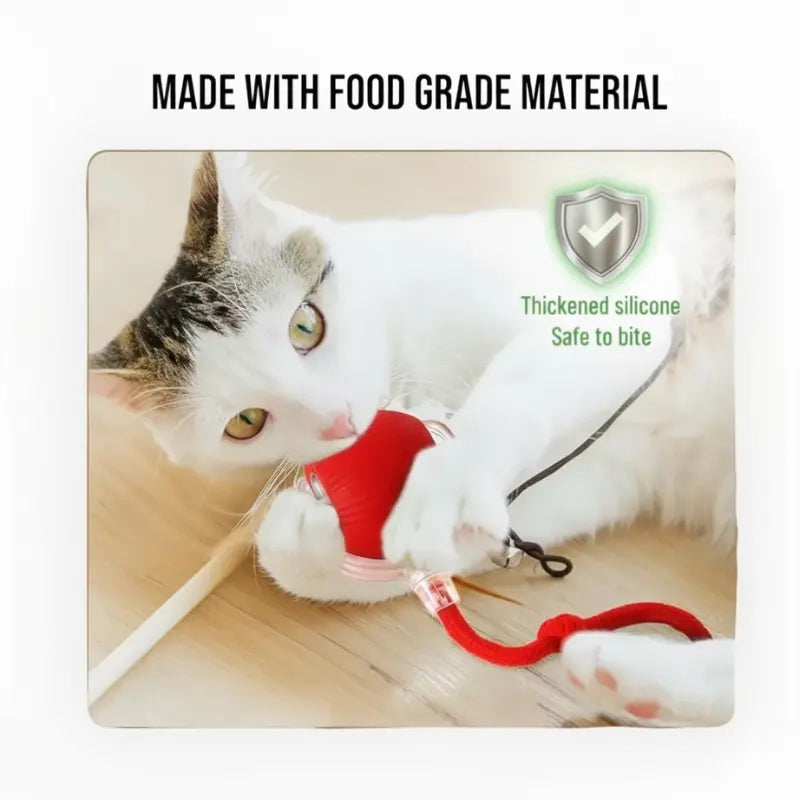 FurPlay™ Automatic Rolling Pet Toy - Rechargeable | Non-Toxic | Long Playtime